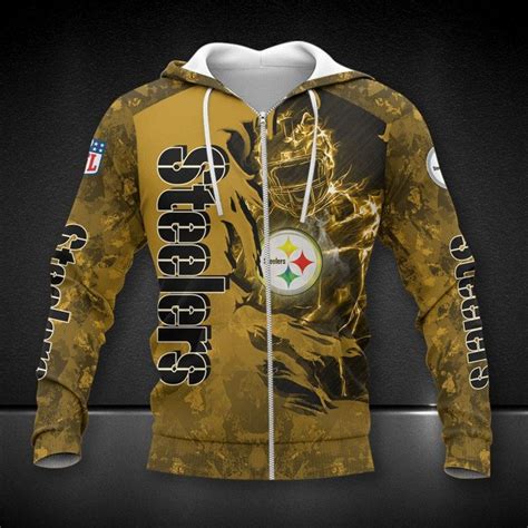 camo pittsburgh steelers hoodie|pittsburgh steelers zipper hoodie.